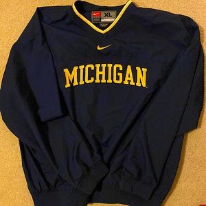 Nike Mens Michigan Windbreaker- Size XLarge